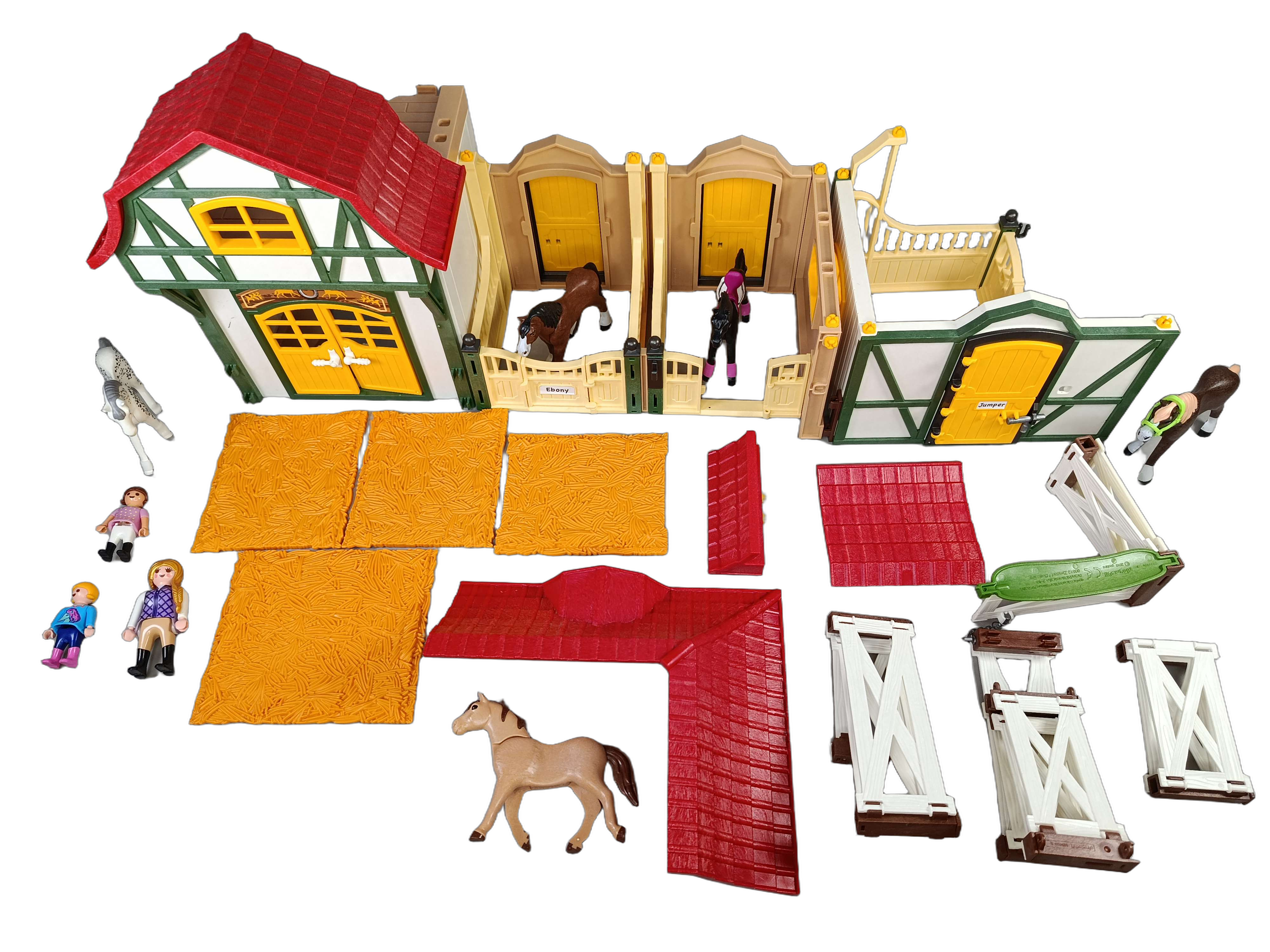 Playmobil Bundle Pferde Großer Reiterhof großes Set Stall & Figuren